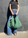 Market Hessian Bag - Green