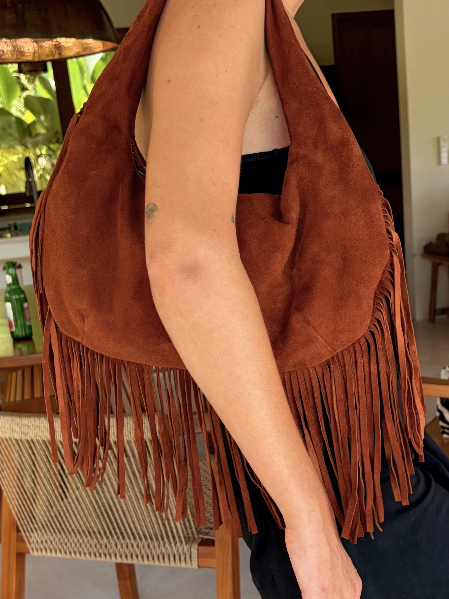 Cha Cha Tassel Bag - Nutmeg