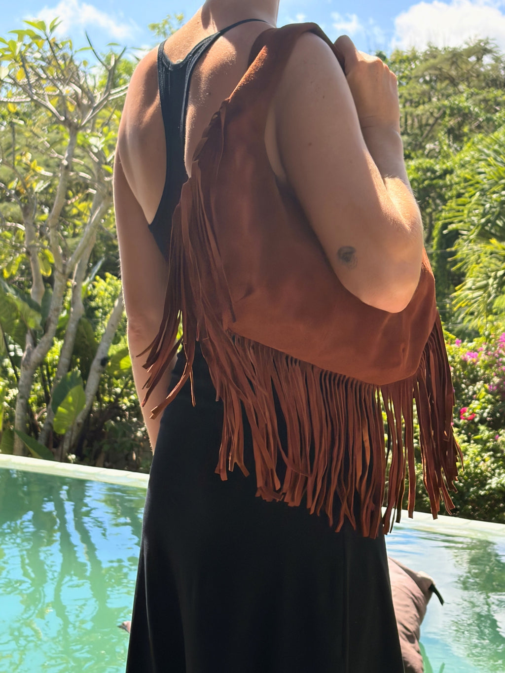 Cha Cha Tassel Bag - Nutmeg