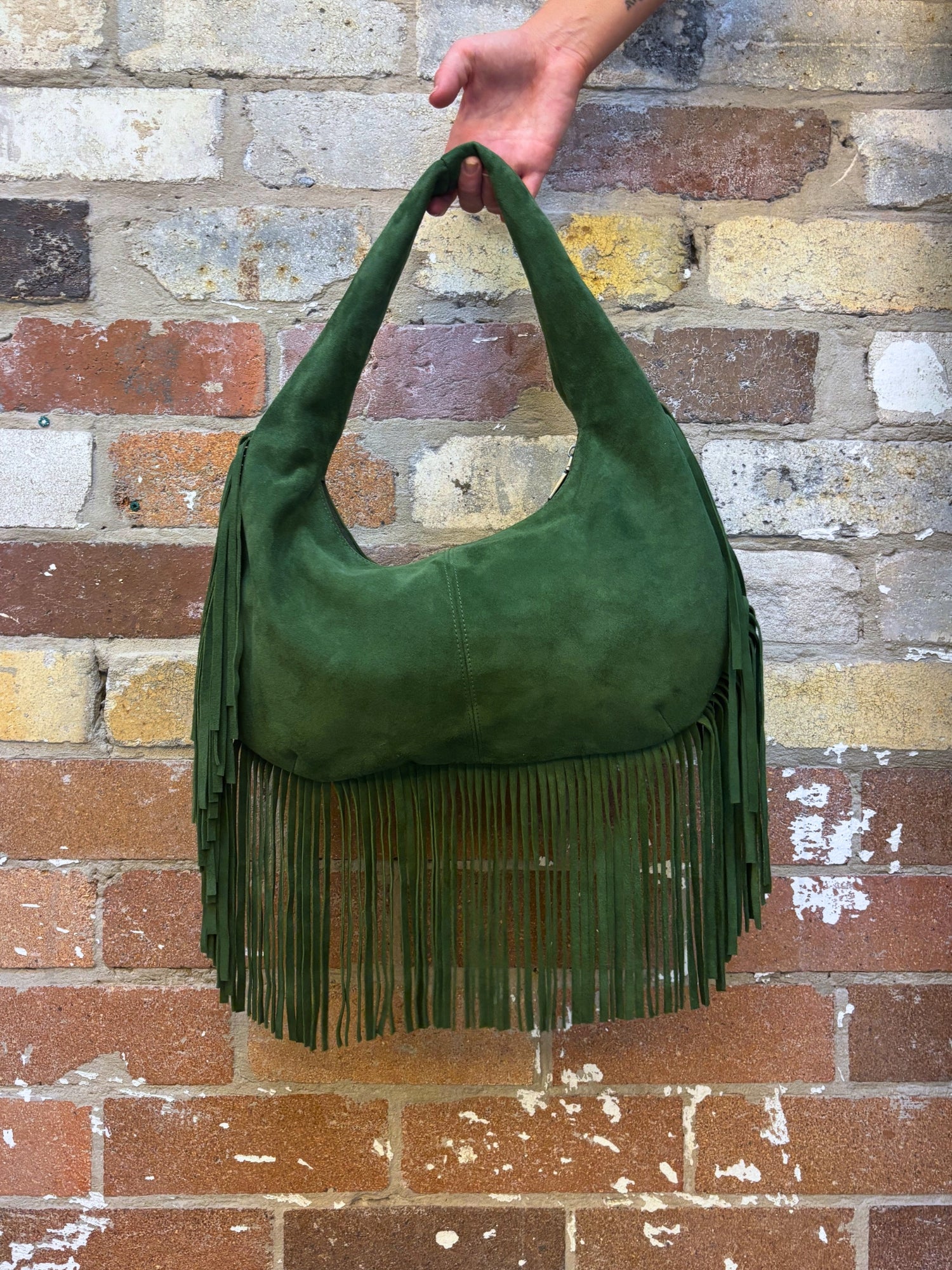 Cha Cha Tassel Bag - Green