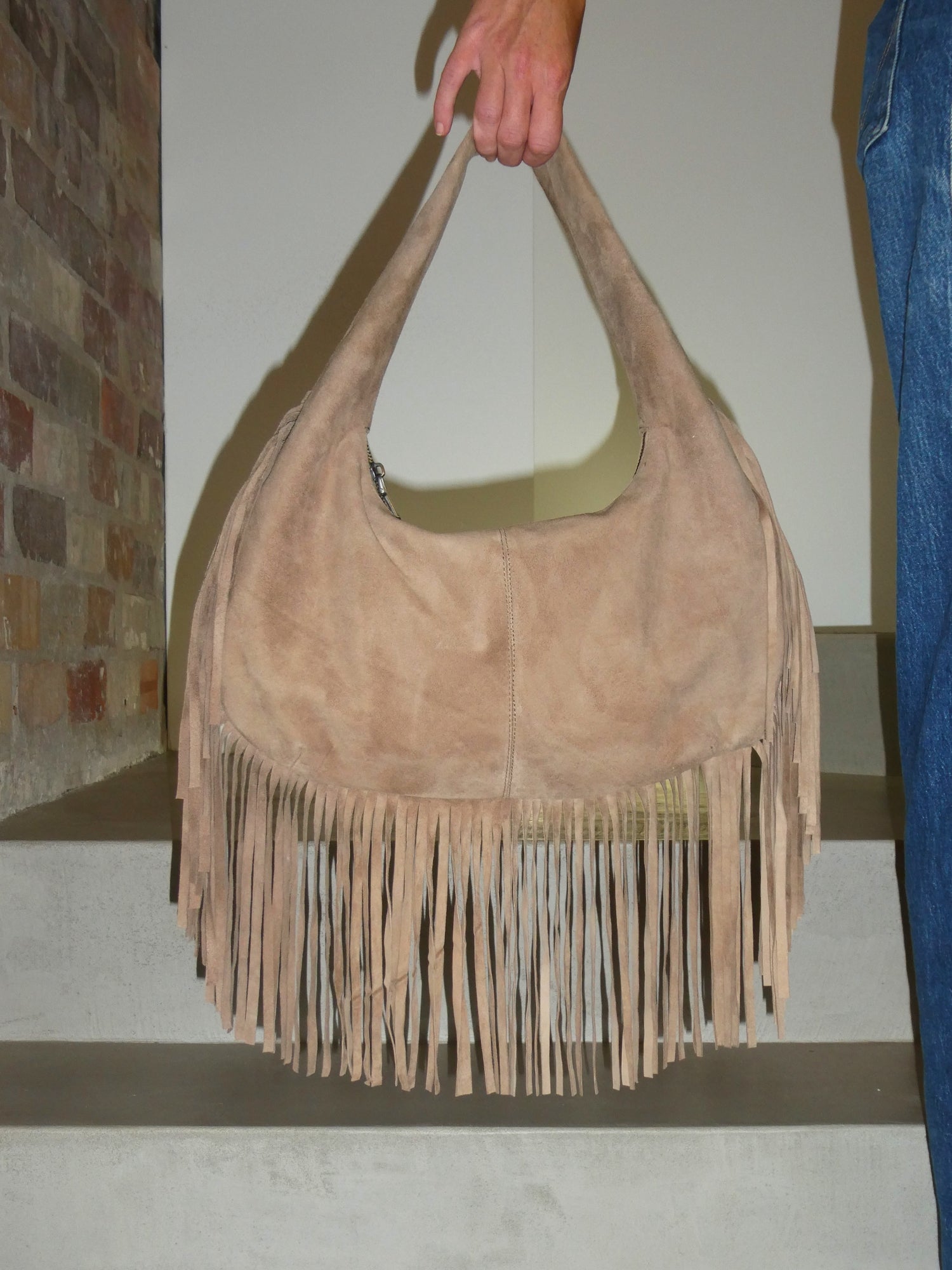 Cha Cha Tassel Bag - Latte