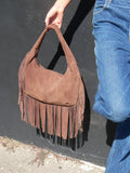Cha Cha Tassel Bag - Chocolate