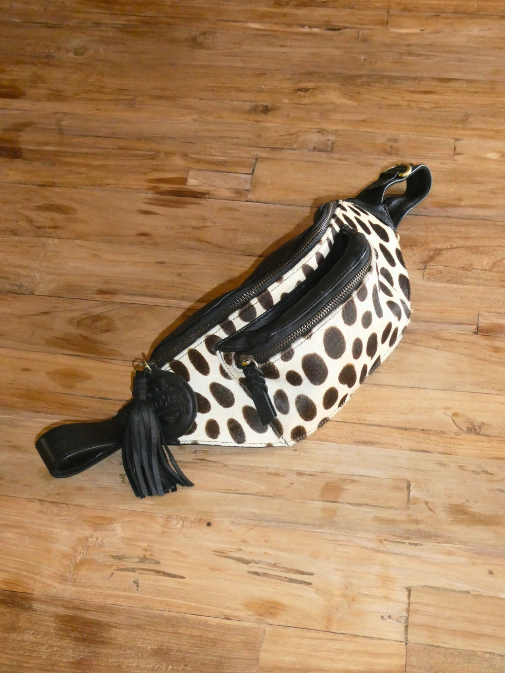 Kirby Bum Bag - B&W Leopard