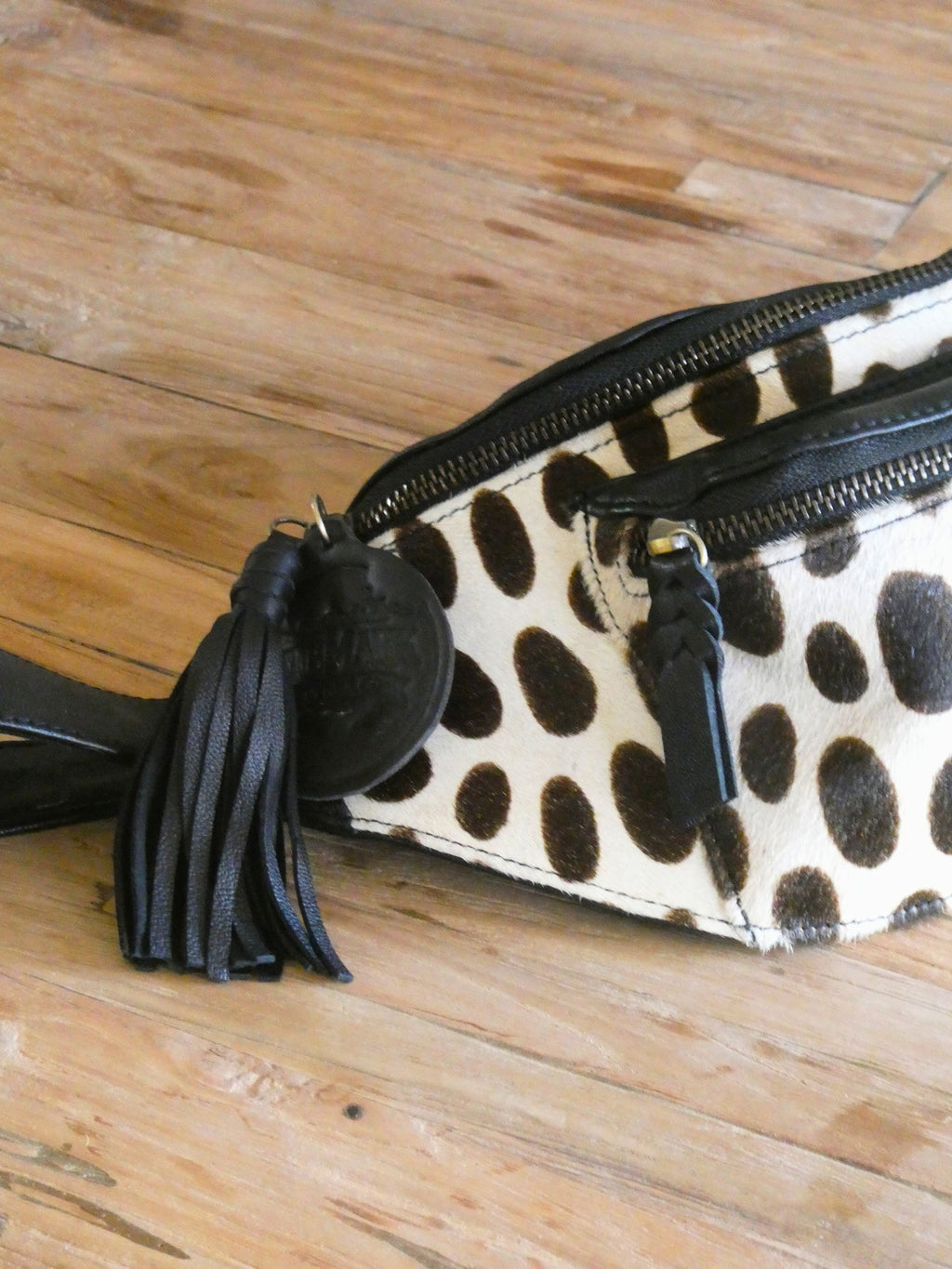 Kirby Bum Bag - B&W Leopard