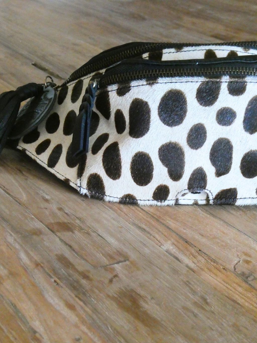 Kirby Bum Bag - B&W Leopard